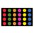 Classroom Rug – 7 6 x13 Rainbow Spectrum Dot Square Preschool Classroom Carpet, Non-Slip & Stain Resistant, 20X Easy Clean, Thick Nylon Kids Playroom Floor Mat