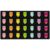 Classroom Rug – 7 6 x13 Soft Pastel Pencil Seating Square Preschool Classroom Carpet, Non-Slip & Stain Resistant, 20X Easy Clean, Thick Nylon Kids Playroom Floor Mat