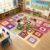 Classroom Rug for Kids, 6×9 ft Non-Slip Classroom Seating Carpet, Preschool Circle Time Rug for Kindergarten Daycare Nursery, Playroom Reading Corner Floor Mat, 20 Seats