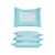 ÉCLAT Flushable Wet Wipes, Unscented Septic Safe (3 Packs, 18 Wipes Each)