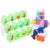 Clay Modeling Kit, Cute Animal Sculpting Set, 29x25x8cm Foam Bouncing Putty, 12 Styles Colorful Creative Toy, Soft Air Dry Modeling Clay, Fun Craft Project for Home Activity
