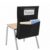 CLEANGOR 1 Pack Chair Pockets for Classroom, 20″ x 17″ Large Seat Sacks