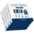 Clean Skin Club Clean Towels XL® – 4 Pack (40 Count Total) | 100% USDA Biobased Disposable Face Towels | Eczema Association Accepted | Dry Wipes for Sensitive Skin | Makeup Remover | Ultra Soft