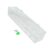 Clear Acrylic Label Holder 7 Slot Wall Mount Dispenser for Roll Storage Clear Label Cart