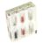 Clear Acrylic Sand Timer, Triple Chamber Hourglasses Timer for Study Routine, Brushing Routine, Kitchen Counter Decor Visual Sand Acrylic Block Homework Brushing Kitchen Desk Desktop Countdown Decor
