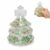 Clear Christmas Tree Squishy Toy, Slow Rising Glitter Squeeze Stress Toy, Sensory Fidget Decompression Toy for Anxiety Relief, Festive Desk Decor Novelty for Adults