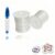 Clear Elastic Beading Cord with Spring Thread Snips, 0.7mm Transparent Stretchy String for Bracelets, Necklaces, DIY Jewelry, 2 Rolls 100m Each