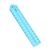 Clear Folding Ruler, Flexible Drawing Ruler, 0-12Inch, Blue