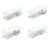 Clearly Small Narrow Drawer Organizer, 9x3x3, 4 Pack