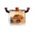 Clear pots for cooking Wooden Double Handles Stovetop(Original color,4L)