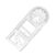 Clear Scale Draft Template Circle Drafting Tool Mathematics Drawing Ruler