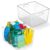 ClearSpace XL Clear Plastic Storage Bins – 2 Pack for Kitchen Cabinet and Fridge Organization