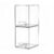 Clear Stackable Storage Drawers 2 Pack Bathroom Makeup Organizer Bins
