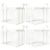 Clear Storage Bags 4-Piece Reusable Foldable Organizer