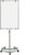 CLEEMAN 26″x40″ Rolling Whiteboard with Round Base and 5 Lockable Casters