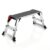 CLEEMAN Folding Work Platform, 40″ Non-Slip Aluminum Step Stool, 330 lbs