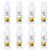 CLEENO Multi-Surface Foaming Cleaner 5.3Oz All-Purpose Deep Cleaning Spray for Car Interior Kitchen Bathroom Leather Metal Glass 8Pack