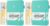 Clever Fox Addiction Recovery Journal – Addiction Treatment Planner & Workbook – Daily Sobriety Journal for Recovery Progress, A5 (Turquoise) (Pack of 2)