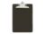 Clipboard 8-1/2 X 12 inch, Plastic Translucent Black, 24/pk