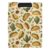 Clipboard Folder Taco Lime Chili Peppers A4 Folder Clipboard Foldable Clipboards A4 Double Binder Filefolder for Office Document School Work
