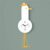 Clock Watch Wall Clock Living Room Home Personality Creative Wall Hanging Free Punch (Color : B Size : One Size) (A One Size)