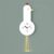 Clock Watch Wall Clock Living Room Home Personality Creative Wall Hanging Free Punch (Color : B Size : One Size) (B One Size)