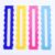 CLOEWCL 4 PCS Acrylic Mahjong Line Reader for 2026 Mahjong Cards- Multi-Color Mahjong Card Line Finder – Mahjong Accessories & Highlighter Strips for American Mahjong Cards
