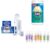 Clorox Toilet Wand Starter Kit Disinfecting Wipes (75 Count) + Purell Hand Sanitizer 1 fl oz (Pack of 8) Bundle