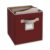 ClosetMaid 113600 Fabric Storage Bin with Handle and Label Window, Collapsible, 11″ H x 10.5″ D x 10.5″ W, Red