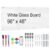 CMCTOTNG Glass Magnetic Dry Erase White Board 96″x48″ for wall Office
