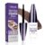 CMOJSK Tattoo Eyebrow Gel Easy Peel Off,Semi Permanent Eyebrow Gel,Eyebrows Tattooed Waterproof,Sweatproof,Eyebrow Stain,Natural-Looking, Long-Lasting,Light Brown,2pcs