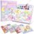 CMTOOP Paint with Water Coloring Books for Kids Ages 4-8 3-5, Washable Unicorn Watercolor Paint Set Kids, 3-in-1 Mess Free Arts and Crafts Activity Kit, Travel Toys & Girl Birthday Gifts