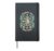 Coastal Seahorse Happy To Sea You Back To School Hardcover Journal, Black