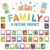 COCHIE Boho Classroom Bulletin Board Decor Set of 56, Classroom Door Decor, Our Class is a Family Picture Bulletin Board Decoration, Back to School Decorations Teacher Must Haves (Bright)