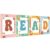 COCHIE Reading Posters for Classroom Decorations, Library Reading Corner Decor, Read Signs Poster Bulletin Board Set of 4, Pre-k Preschool Kindergarten Classroom Wall Decoration (Groovy)