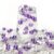 Coconutlin Floating Pearls for Vases, ABS Pearl & Crystal Mix(Purple)