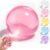Coconut Oil Squishy Ball, Super Soft Slow Rising Squeeze Ball, Shapeable Sensory Stress Relief Toy, Cute Coconut Oil Themed Squishy for Relaxation, Focus, Fidgeting and Everyday Fun, Pink