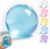 Coconut Oil Squishy Ball, Super Soft Slow Rising Squeeze Ball, Shapeable Sensory Stress Relief Toy, Cute Coconut Oil Themed Squishy for Relaxation, Focus, Fidgeting and Everyday Fun, Blue