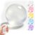 Coconut Oil Squishy Ball, Super Soft Slow Rising Squeeze Ball, Shapeable Sensory Stress Relief Toy, Cute Coconut Oil Themed Squishy for Relaxation, Focus, Fidgeting and Everyday Fun, White