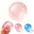 Coconut Oil Squishy, Shapeable Rebound Stress Relief Ball, Fun Sensory Fidget Toy, Improving Focus, Or Easing Tension During Study, Work, Or Relaxation, Non-Sticky (Pink)