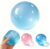 Coconut Oil Squishy, Shapeable Rebound Stress Relief Ball, Fun Sensory Fidget Toy, Improving Focus, Or Easing Tension During Study, Work, Or Relaxation, Non-Sticky (Blue)