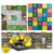 Coding Robot Starter Set with 3 Activity Mats – 6 Bee-Bot See & Say Programmable Floor Robots, Alphabet, Busy Street & Farmyard Mats, Docking Station, STEM Kit for Preschool & Classroom