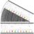 codree 48 Pcs Desk Nameplates for Students, Traditional Composition Manuscript Name Plate, Waterproof Reusable Student Desk Name Tags for Preschool Elementary Teach Classroom