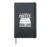 Coffee and soundboard – sound engineer Hardcover Journal, Black
