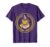 Coffee Mug and Paperback Book Illustration T-Shirt, Men, Purple, X-Large