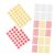 COHEALI 30sheet Colorful Star Reward Stickers for Small Paper Star Stickers for Student Behavior Charts, Easy to Peel and Stick, Portable and Creative for School and Home Use