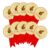 COHEALI 36 Sets of Certificate Medals Stickers with Elegant Red Paper and Ribbon Material, Easy to Use and Stick Securely, for Graduation Diplomas and Award Seals