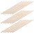 COHEALI 50pcs Square Wooden Dowels for Crafts 12 Inch X 0.24 Inch Unfinished Wood Dowel Rods with Sturdy Structure and Smooth Finish, for Handcrafts and Model Making Projects