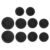 COHEALI Rubber Piggy Bank Stopper Plug Round Black Rubber Saving Box Cover 10pcs Easy to Use for Savings Jar and Coin Bank and Versatile Fit for Adults