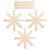 COHEALI Wooden Paint Stir Sticks and Reduce Hand 15pcs 9 Inch Flat Birch Mixing Sticks Smooth Splinterless Texture to Stir Deep Within Narrow Containers for Crafting and Home Improvement